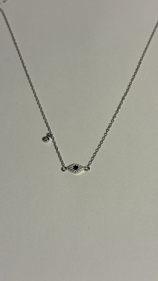 Lanț cu Pandantiv Blue Eye