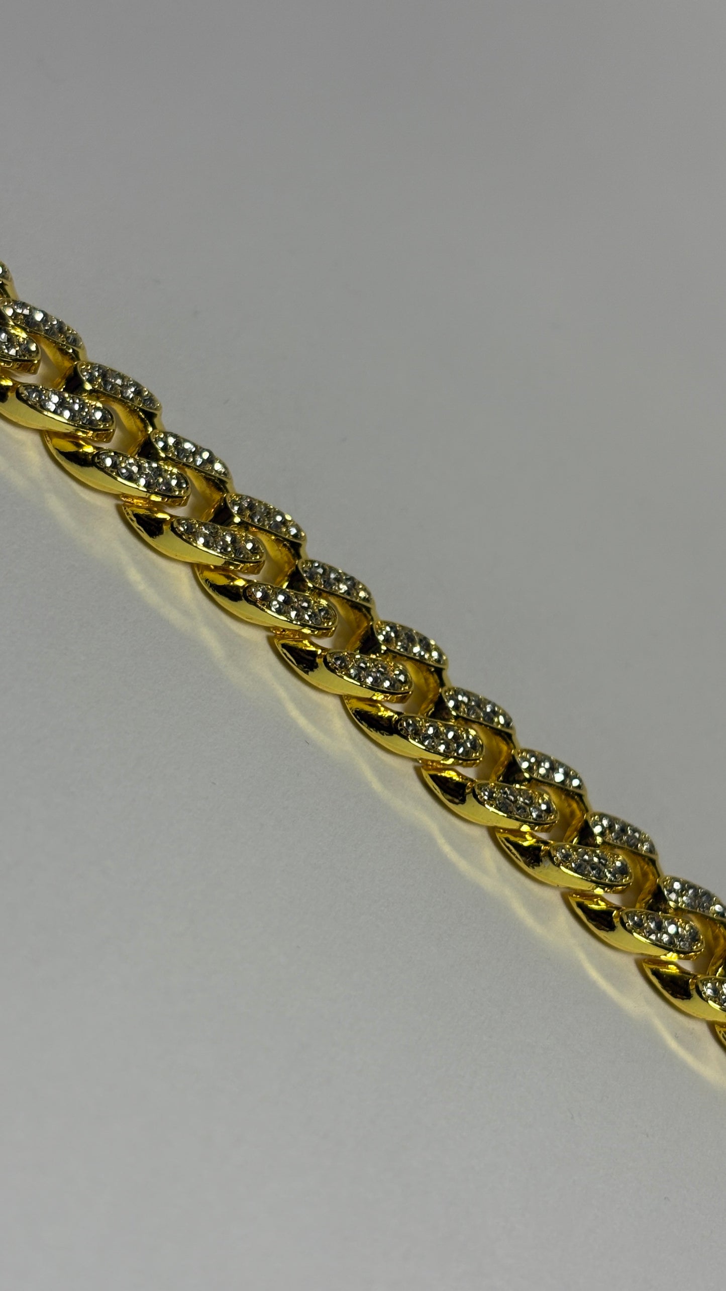 Brățară Cuban placată cu aur